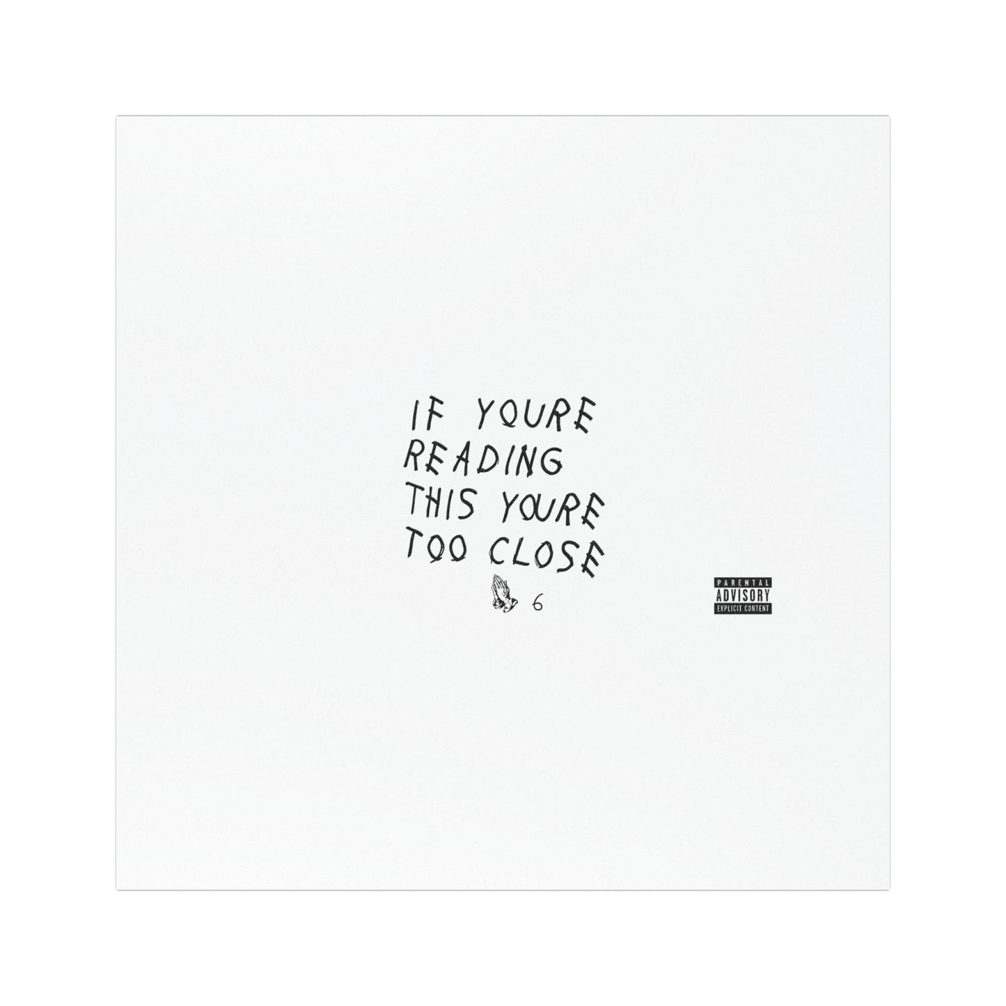 "IF YOU'RE READING THIS" Bumper Magnet